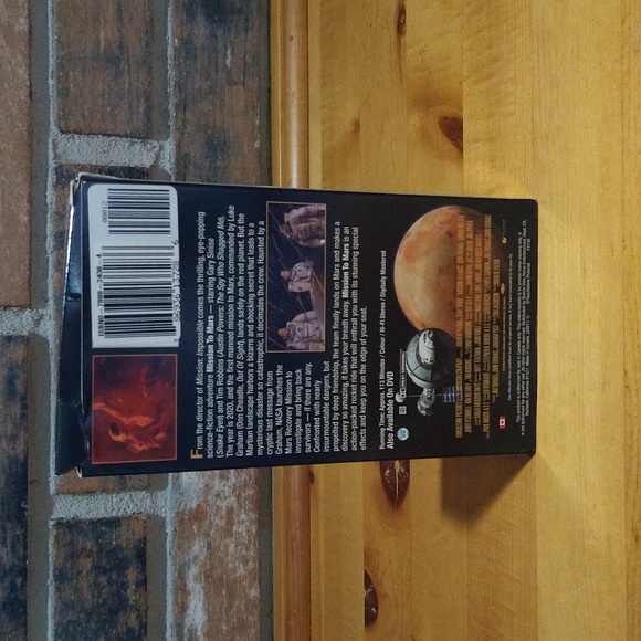 6/$15 Mission to Mars VHS video tape Sci-fi, Adventure - Picture 3 of 7